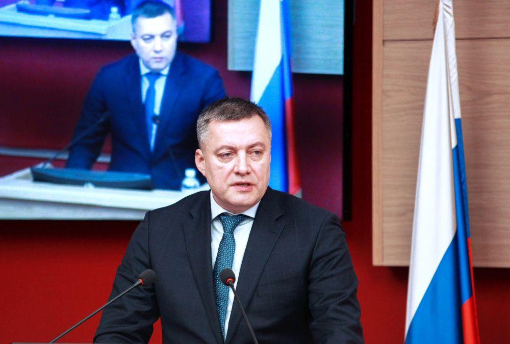 Временно исполняющий обязанности губернатора Иркутской области Игорь Кобзев