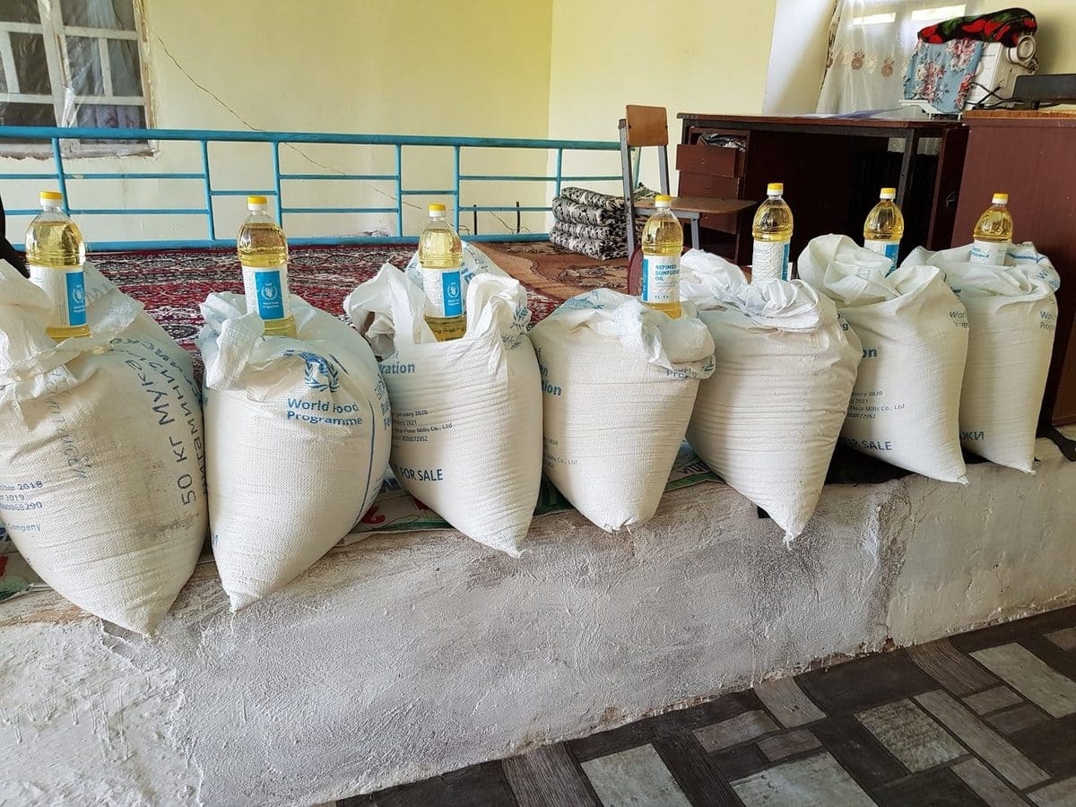 Таджикистан помощь школьного питания