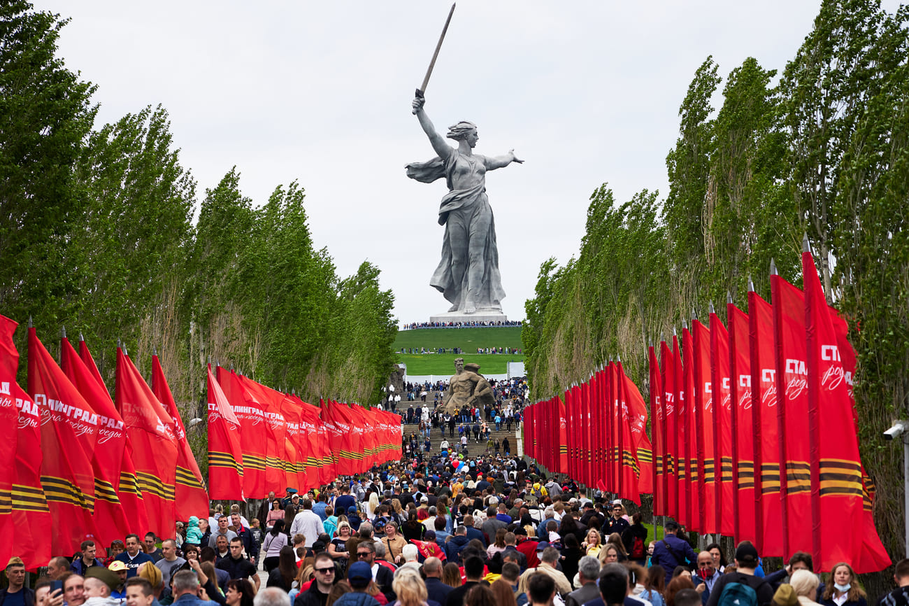Волгоград 9 мая 2021 года День Победы