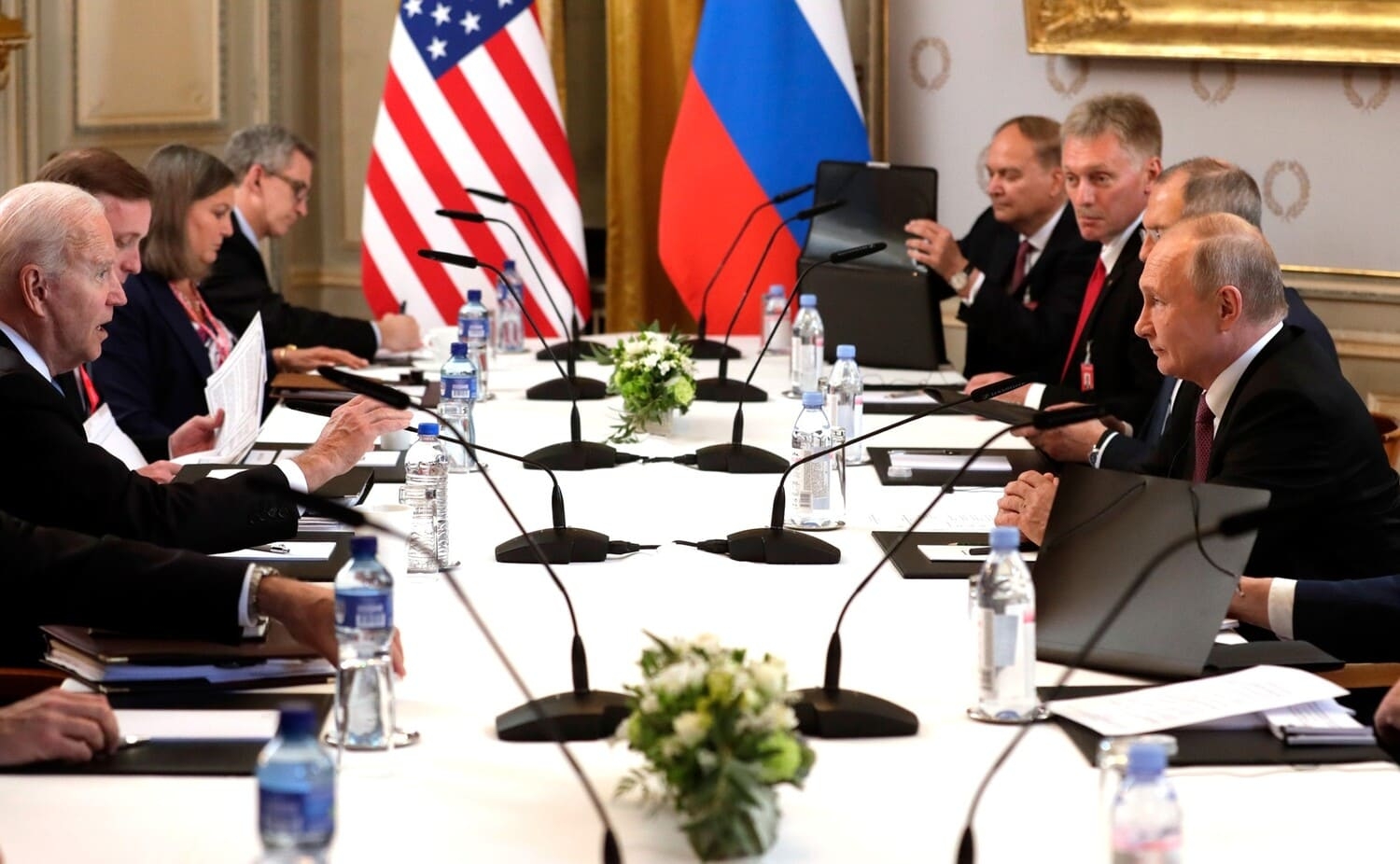 Встреча Владимира Путина и Джо Байдена
