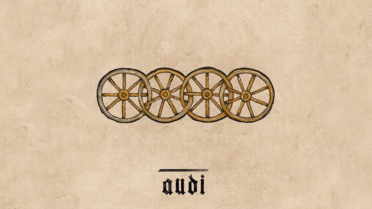 Современные логотипы в средневековье. Илья Сталлоне - Medieval Branding