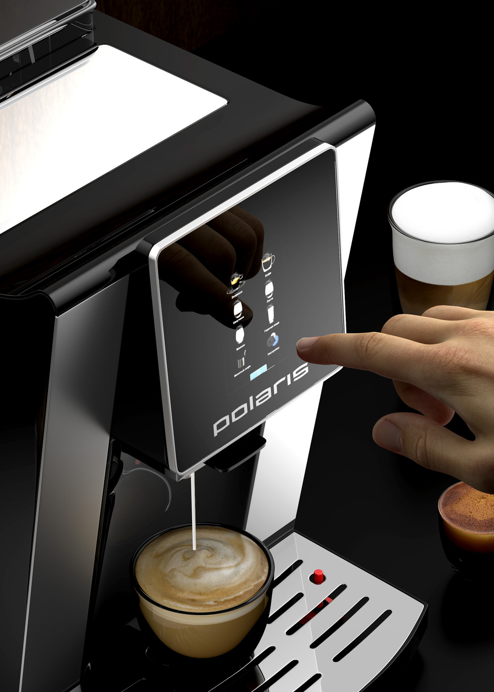 Эспрессо живёт 30 секунд: Polaris создал кофемашину для ценителей «крема»