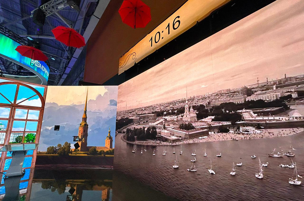 На выставке «Россия» Санкт-Петербург представит экспозицию в формате мультимедийного кинотеатра  