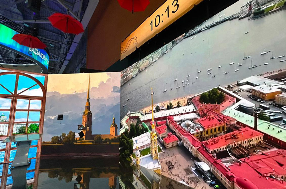 На выставке «Россия» Санкт-Петербург представит экспозицию в формате мультимедийного кинотеатра  