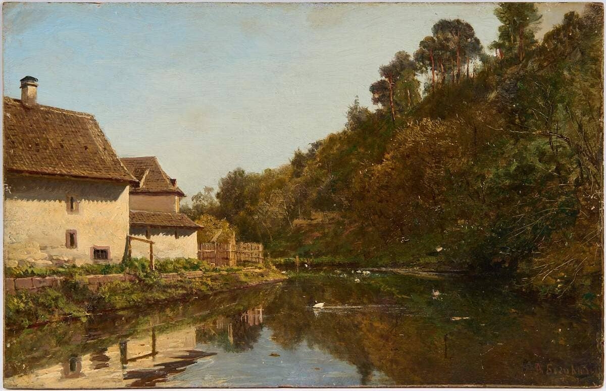 Алексей Боголюбов, «На севере Франции», 1880-е годы