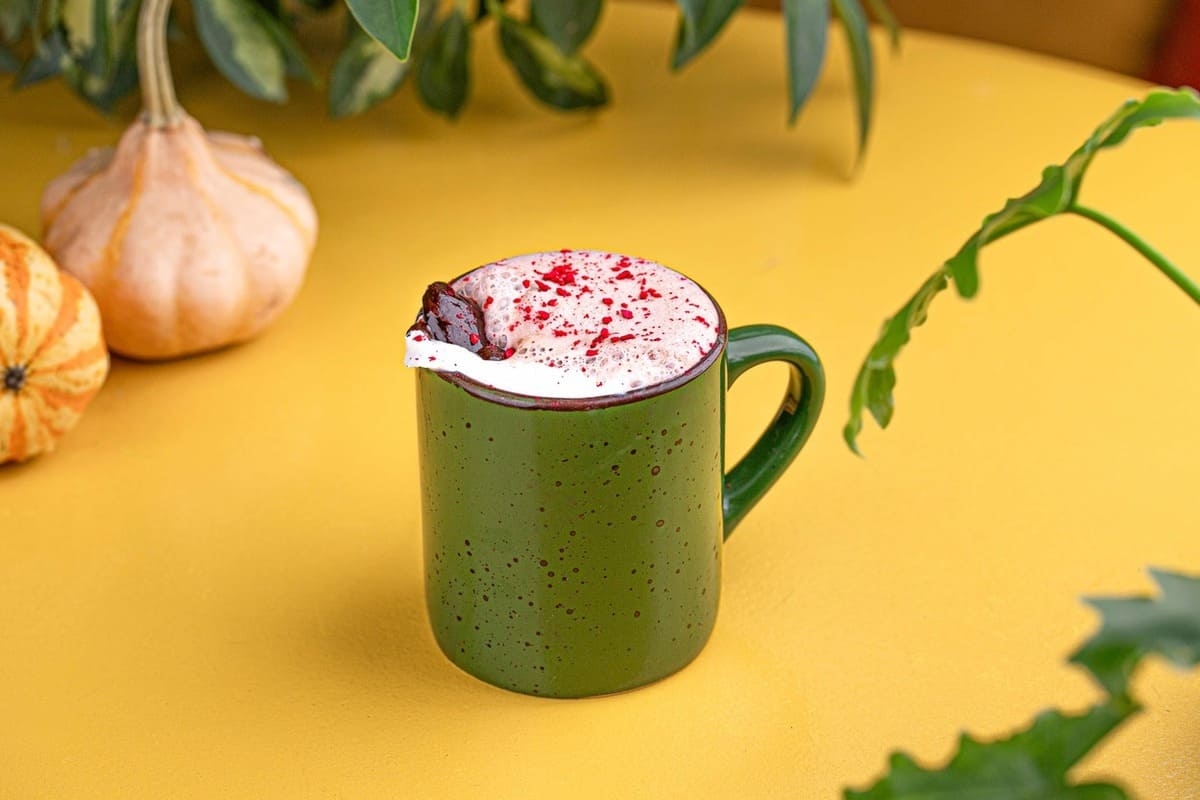 Осенние напитки в «Домике в саду»