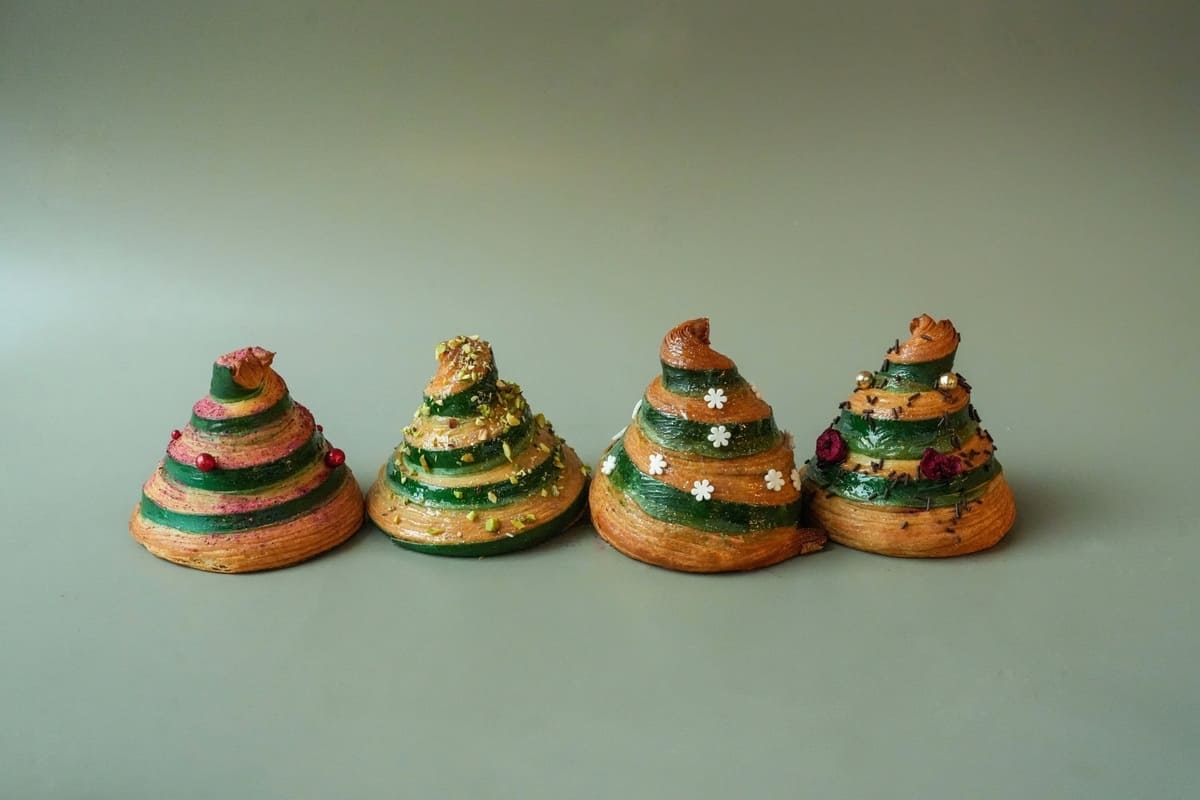 круассаны «Шампань» в сети кофеен Croissant Atelier