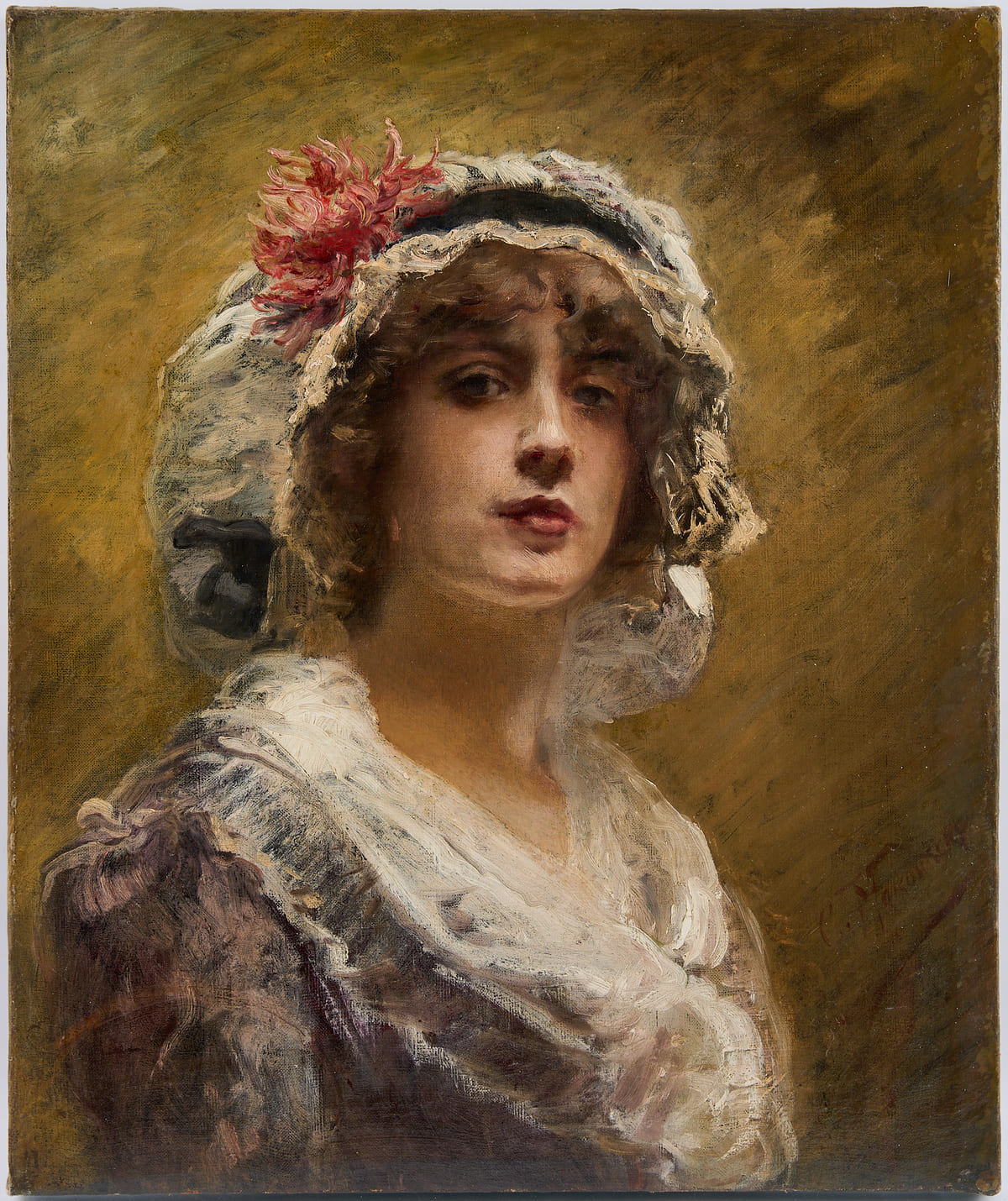 «Женский портрет» Константина Маковского (1839–1915)