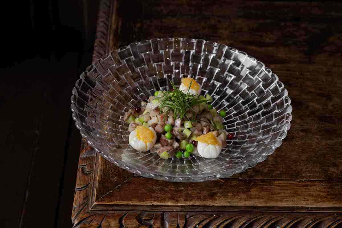 Фестиваль сельди в ресторане ЦДЛ. Москва