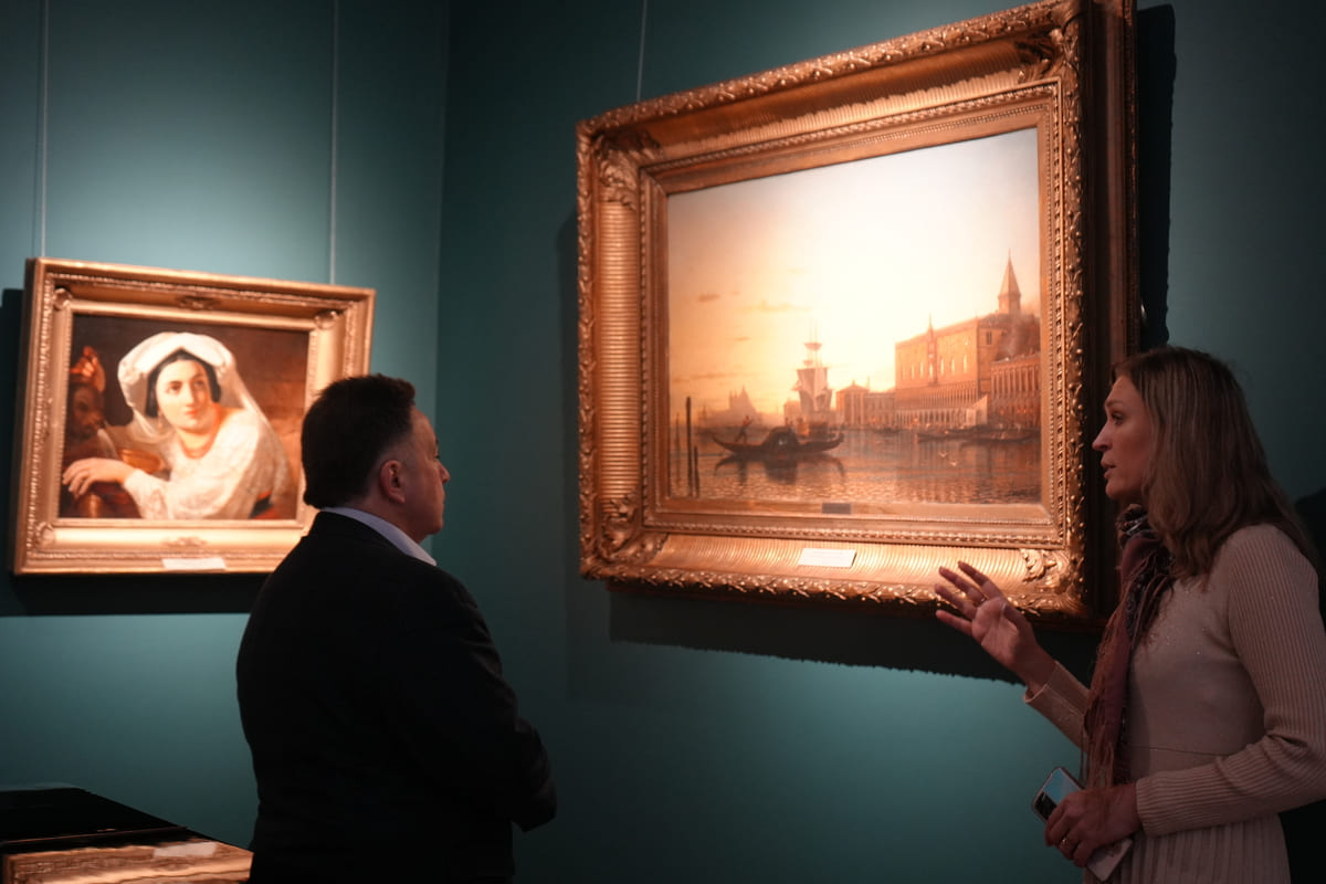 Мультимедийная выставка «Как звучит зима»