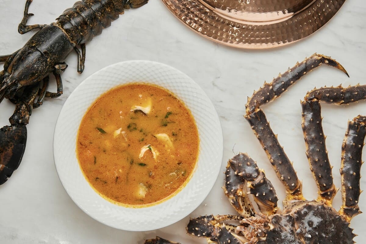 Марсельская уха в ресторане Atlantica 