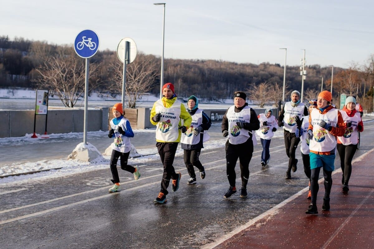 Благотворительная беговая экскурсия «Влюбленные в бег»
