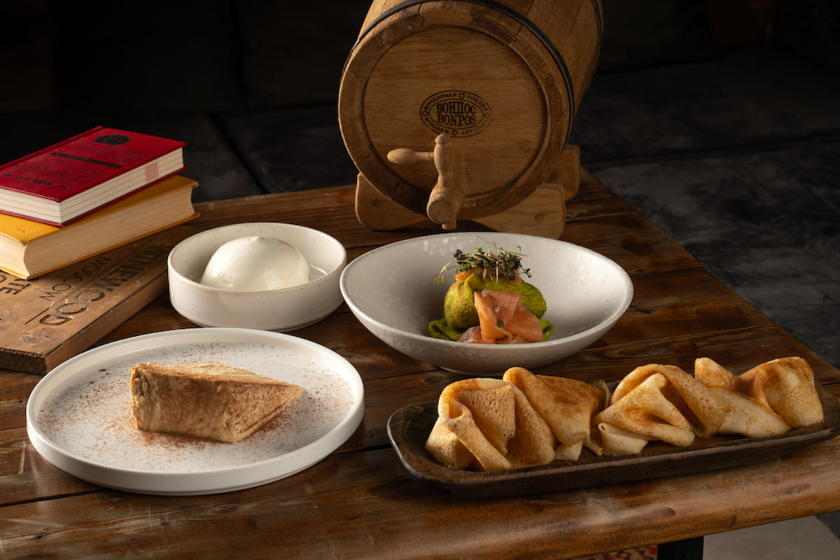 Масленица c итальянским акцентом в ресторане Cepage