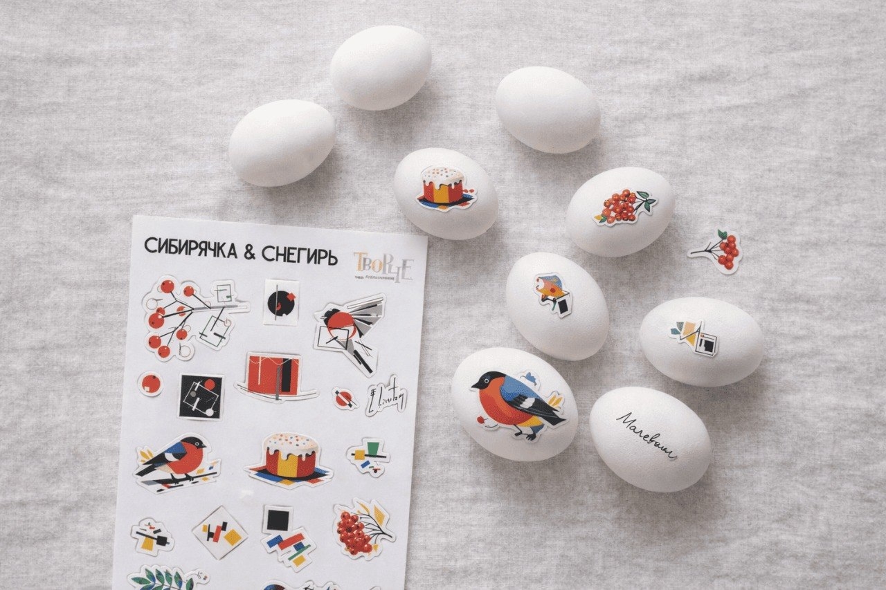 Пасхальная коллаборация «Сибирячка и Снегирь» х ТВОРЧЕ