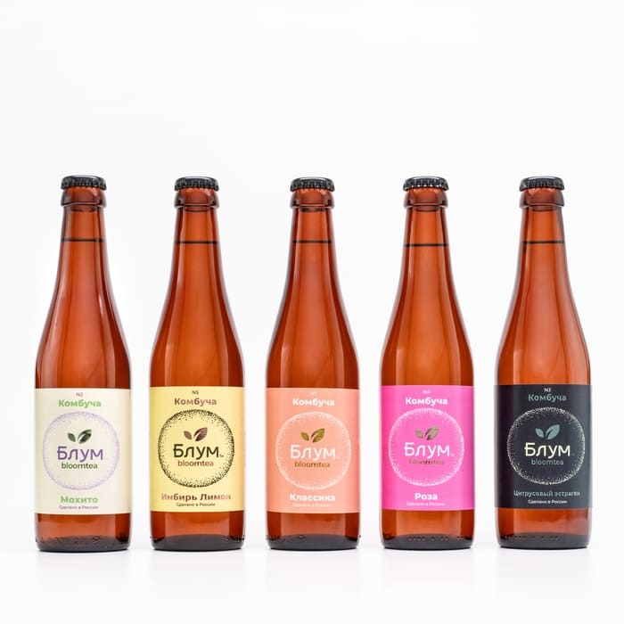 Bloomtea обновила линейку комбучи
