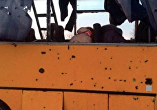 В Херсонской области украинскими боевиками был расстрелян автобус с эвакуированными жителями