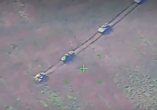 МО РФ опубликовало видео отражения ВДВ атаки девяти украинских танков и 16 бронемашин