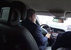 Путин посетил отремонтированный Крымский мост и проехал по нему на машине