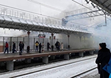 В Москве у метро «Владыкино» вспыхнул пожар