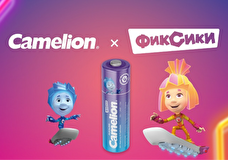 Батарейки Camelion с «Фиксиками» появились в «Ленте»