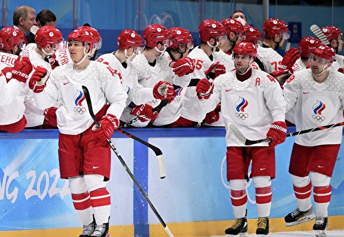 Сборная РФ по хоккею досрочно вышла в четвертьфинал ОИ в Пекине