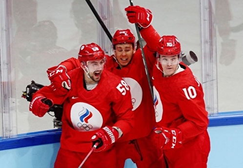 После двух периодов сборная России обыгрывает Швецию в полуфинале Олимпийских игр