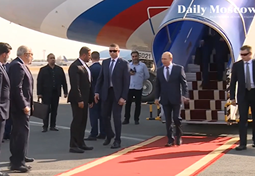 Путин прибыл в Тегеран для участия в саммите с Раиси и Эрдоганом