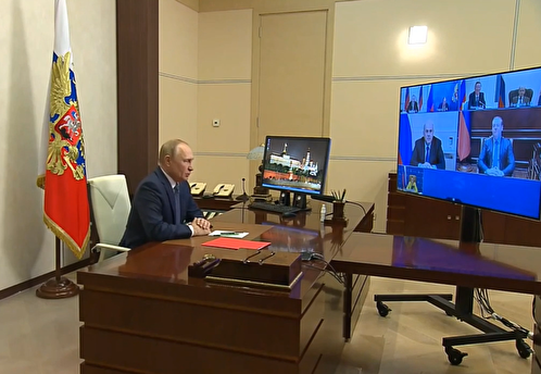 Путин на совещании с членами Совбеза РФ обсудил международную повестку