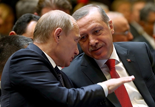 В Кремле назвали возможные темы переговоров Путина и Эрдогана