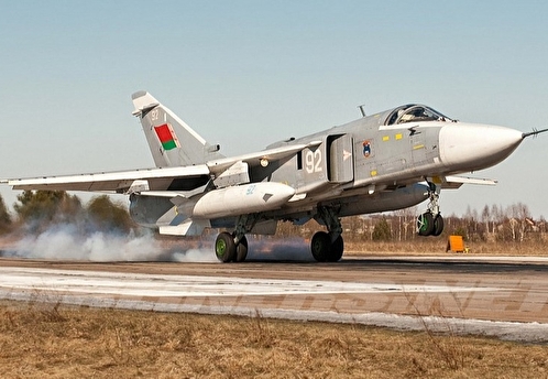 Белорусские самолеты Су-24 переоборудовали под ядерные заряды
