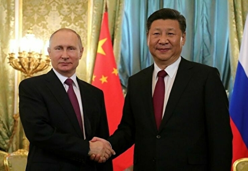 Президент Путин встретился с председателем КНР Си Цзиньпином на ШОС