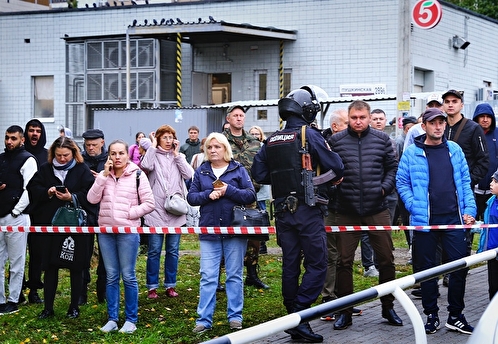 В Кремле стрельбу в школе назвали бесчеловечным терактом