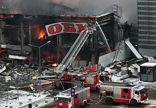 У погибшего во время пожара в гипермаркете OBI охранника остались жена и два сына
