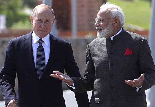 Путин провел телефонный разговор с премьером Индии Моди