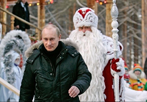 Путин сказал, что верит в Деда Мороза