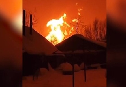 На газопроводе в Ярославской области произошел взрыв