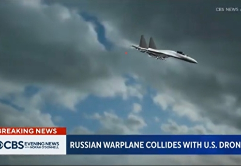 Телеканал CBS смоделировал обстоятельства крушения дрона MQ-9 Reaper над Черным морем