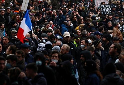 Во Франции продолжаются протесты против пенсионной реформы