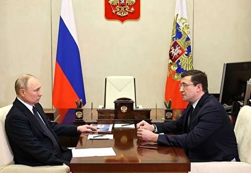 Путин выразил надежду, что нижегородского губернатора Глеба Никитина поддержат на выборах