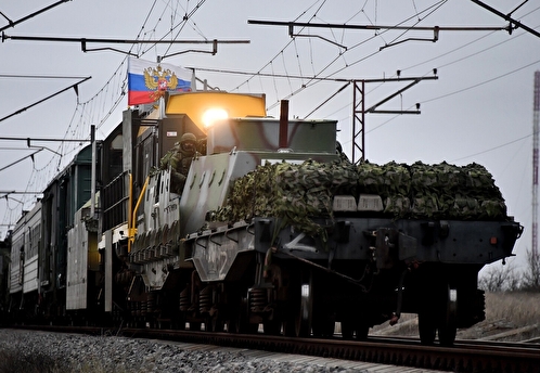 Минобороны: четыре бронепоезда ВС РФ успешно отразили все атаки украинских ДРГ