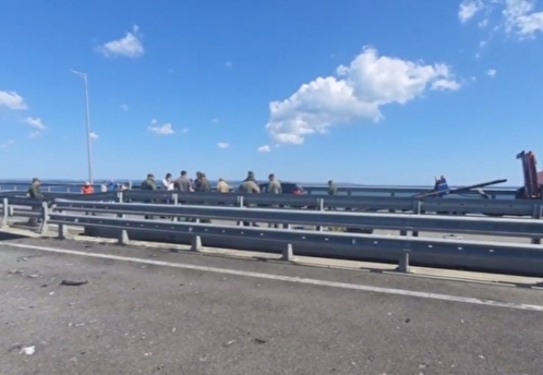 Хуснуллин: строители обследуют Крымский мост, сроки восстановления определят к вечеру
