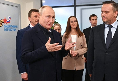 Путин прибыл в Великий Новгород на заседание президиума Госсовета