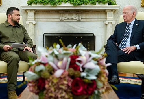 Пресс-конференция Зеленского и Байдена в Вашингтоне закончилась скандалом