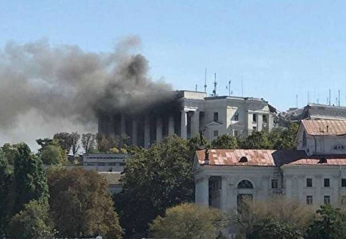 МО РФ сообщило о пропавшем без вести военнослужащем после атаки на штаб ЧФ в Севастополе