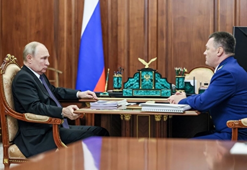 Путин провел встречу с генпрокурором России Красновым
