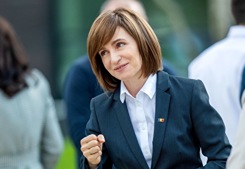 Санду заявила, что граждане Молдавии должны поддерживать европейские ценности