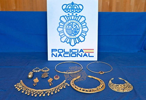 Полиция Испании изъяла вывезенные с Украины золотые изделия на 60 млн евро