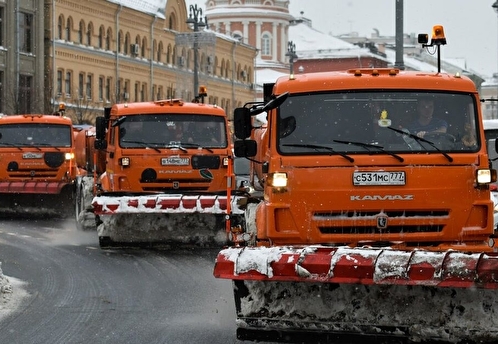 Городские службы Москвы переведены в режим повышенной готовности из-за снегопада