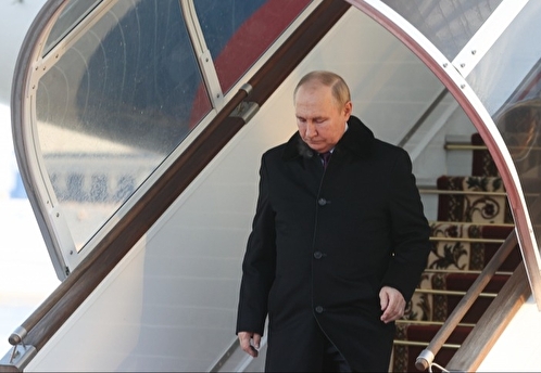 Путин прилетел в Ставрополь на встречу с работниками АПК