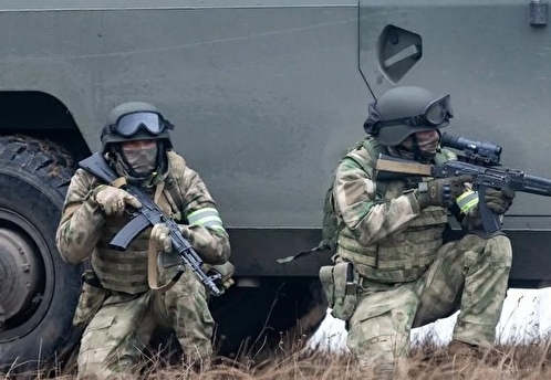 Росгвардия, ФСБ и ВС РФ вступили в бой с украинскими ДРГ возле Теткино в Курской области